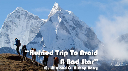 Hurried Trip To Avoid A Bad Star-M. Lilla and C